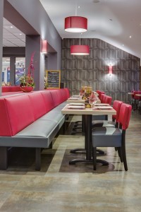 banquette de restaurant