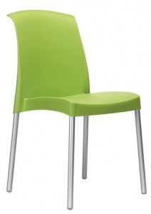 Chaise plastique empilable