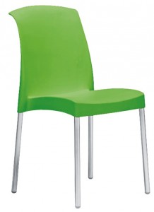 Chaise plastique empilable