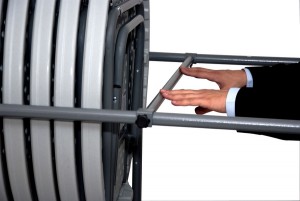 Chariot de transport pour tables pliantes mange debout