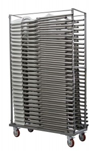 Chariot de transport pour chaises pliantes