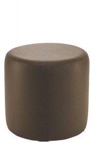 Pouf en cuir pour restaurant