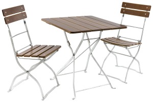 chaise lattes bois terrasse