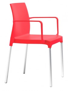 fauteuil empilable plastique