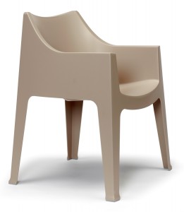 Fauteuil design plastique restaurant