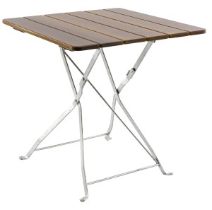 Table de jardin pliante