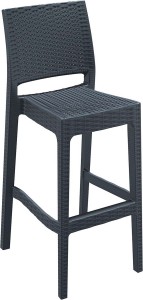 tabouret de bar rotin