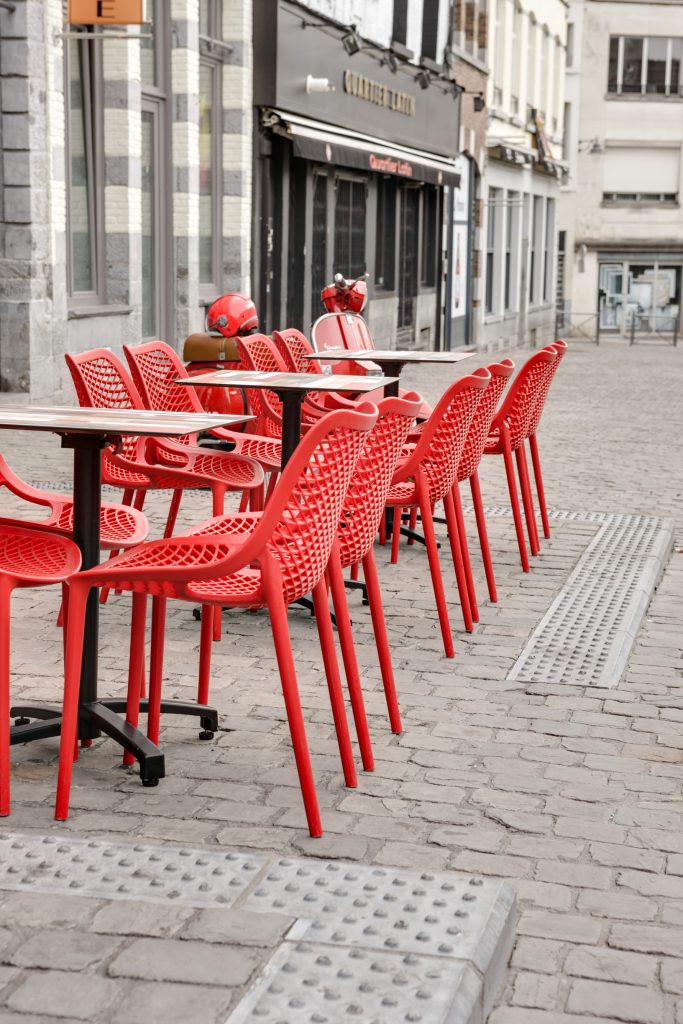 chaise empilable design