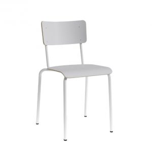 chaise style écolier en stratifié pour horeca