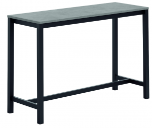 table élégante et robuste de style industriel pour établissement horeca
