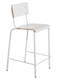 tabouret style école en stratifié pour horeca