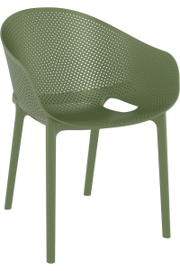 Chaise de terrasse sky pro olive