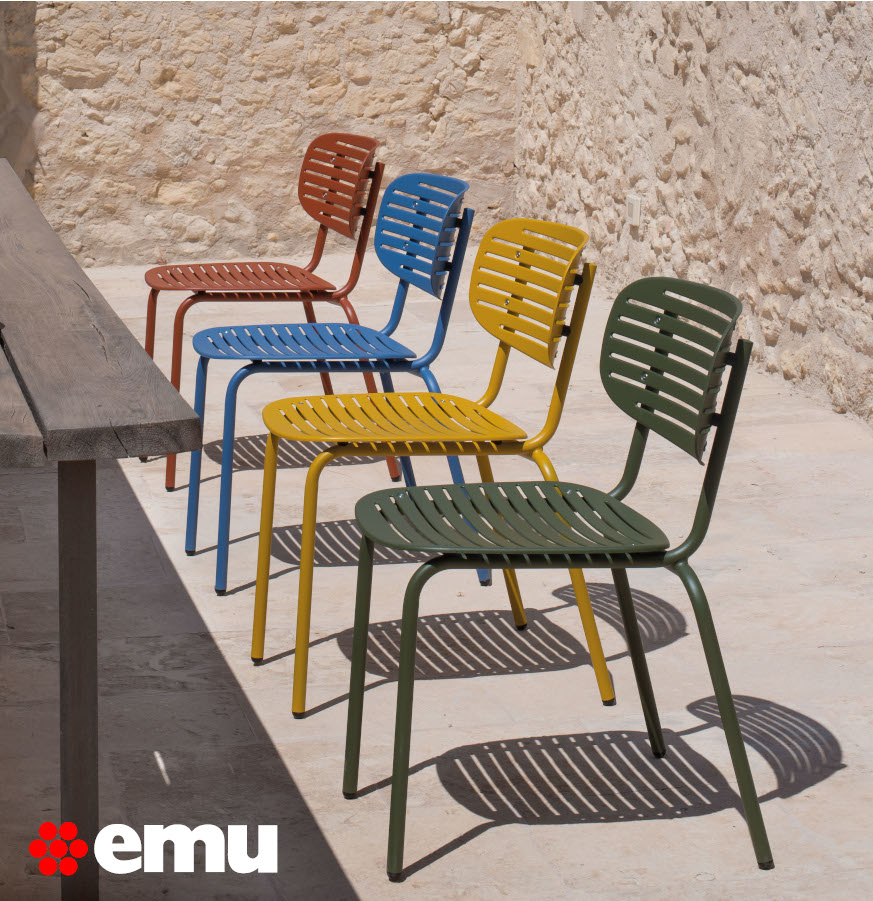 mobilier de terrasse emu