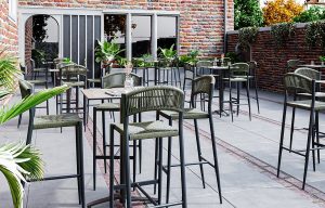 tabouret de bar extérieur Breda
