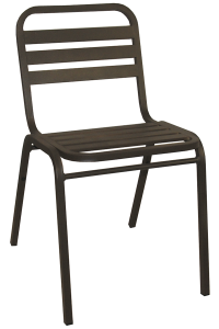 chaise empilable aluminium lepage