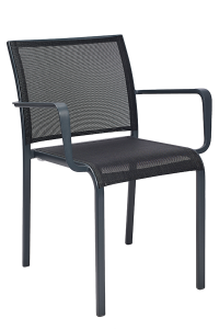 Fauteuil textylène empilable Land Lepage